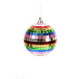 Spectrum Rainbow Disco Ball Ornament