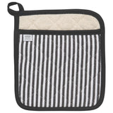 Superior Pot Holder | Pinstripe Black