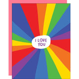 Rainbow Love You Card