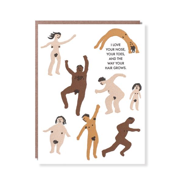 lovely nudes card