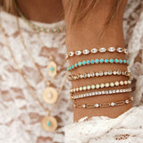 Tennis Bracelet | White Opal
