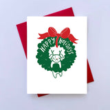 Deck the Puppy Card