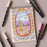 Coloring Book | Desert Landscapes