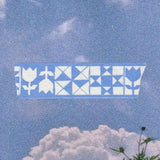 Washi Tape | Light Blue Quilt