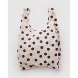 Standard Baggu | Cream + Black Polka Dot