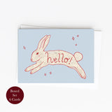 Hello Bunny Mini Boxed Notes | Set of 6