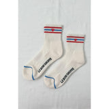 Embroidered Girlfriend Socks | Leche + Heart