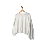 Cali Jersey Sweatshirt | Vintage White