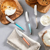 Laguiole 4-Piece Spreader Set | Coral + Turquoise