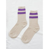 Varsity Her Socks | Ube