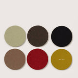 Bierfilzl Round Felt Coaster 6 Pack | Wander