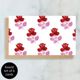 Block Floral Mini Boxed Notes | Set of 6