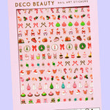 Nail Art Stickers | Santa Baby