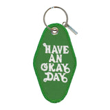 Embroidered Patch Keychain | Have An Okay Day