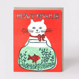 Cat Christmas Card