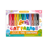 Cat Parade Gel Crayons | Set of 12