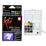 Koi Watercolors Field Sketch Box | 12 Colors