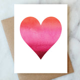 Big Heart Love Card
