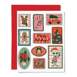 Holiday Stamps Boxed Notes | Set of 6