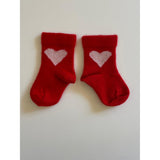 Baby Love Cashmere Crew | Scarlet