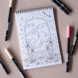Coloring Book | Desert Landscapes