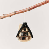 A-Frame Cottage Felt Ornament