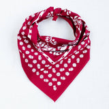 Floral Bandana | Red