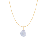 Nautilus Rae Charm Necklace | Blue Lace