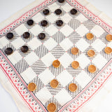 Travel Checkers Set | Sand