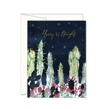 Cactus Garden Holiday Card