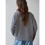 Dodd Striped Pullover | Navy + Cream