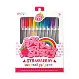 Very Berry Strawberry Scented Gel Pens | Set of 12