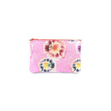 Small Zip Pouch | Pink Tie Dye