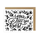 You Are The Best Card