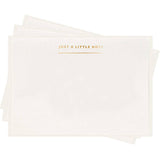 Just A Little Note Flat Boxed Notes | Set of 8