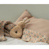 Rabbit Rattle Set | Cream Peach