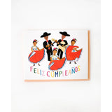 Feliz Cumpleanos Dancers Card