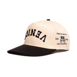 Venice Rebel Hat | Black + Natural