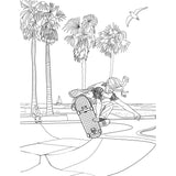 Venice Beach Coloring Book