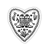 Cowgirl Heart Sticker