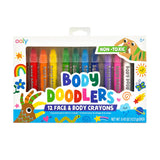 Body Doodlers Face & Body Crayons | Set Of 12