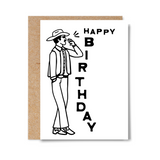 Cowboy Birthday Card
