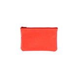 Small Zip Pouch | Fluoro Red