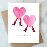 Dancing Hearts Card
