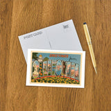 Greetings From California Postcard