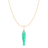 Fortuna Rae Necklace | Chrysoprase