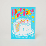 Cake Layers Birthday Card