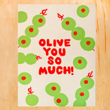 Olive You Card