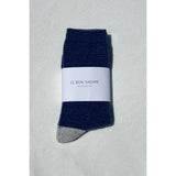 Wool Waffled Socks | Denim + Stone