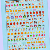 Nail Art Stickers | Sunflower Farm